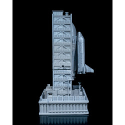 Spaceshuttle mit gelber… – Spaceshuttle mit Nebelfunktion