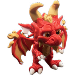 Farbiger Drache (beweglich) – beweglicher Drache