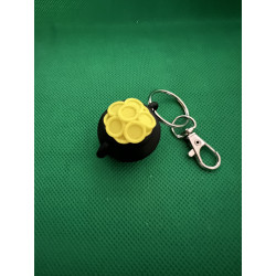 Schlüsselanhänger Goldtopf | 3D-gedruckt
