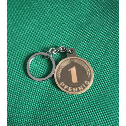 Schlüsselanhänger 1 Pfennig für 3D-Druck & Projekte