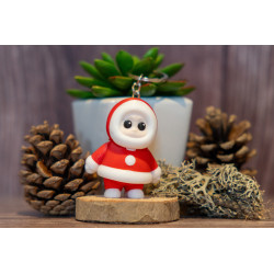 Schlüsselanhänger Eskimo – 3D-Motiv