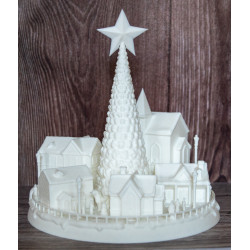 Weihnachtsdorf-Dekoration Winterzauber