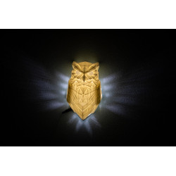 Eulenlampe mit LED-Lichteffekt für 3D-Druck & Projekte