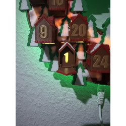 Adventskalender mit Beleuchtung und kleinen… online kaufen