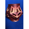 3D-Vase / Übertopf – geometrisches Design