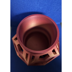 Moderne 3D-Vase / Übertopf – Geometrisches Design