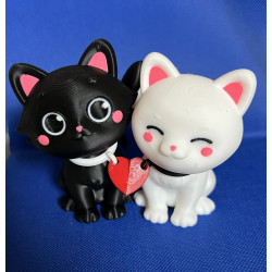 Katzenfiguren – Liebevolles Duo mit… online kaufen