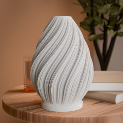 Lampe Spirale mit RGB-LED und Fernbedienung
