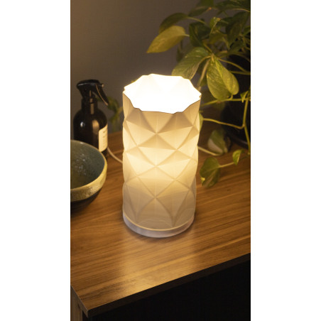 RGB-LED-Dekolampe „Diamant“ mit Fernbedienung