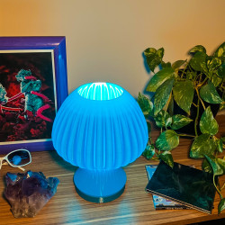 Lampe Pilz mit RGB-LED und Fernbedienung