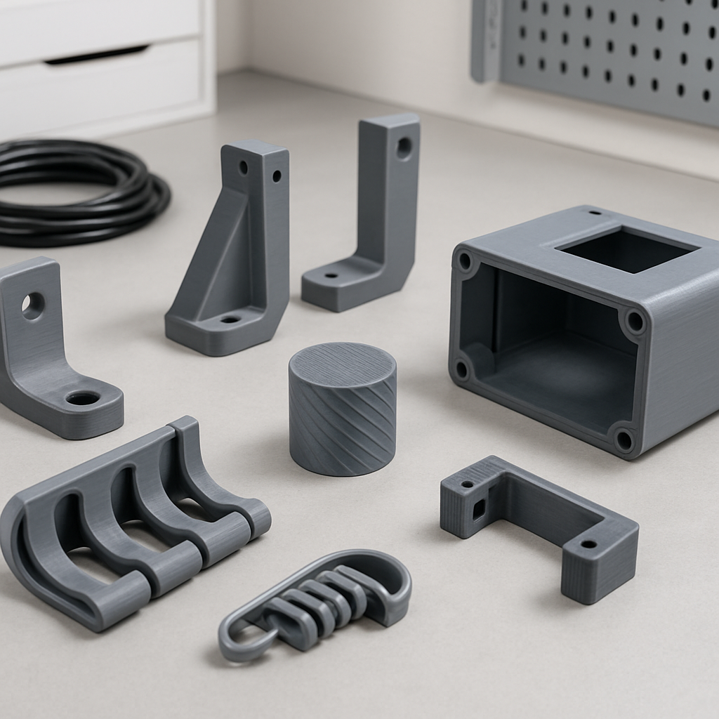 Funktionale 3D-Druckteile wie Halterungen, Zubehör und Gehäuse als Kaufberatung bei 3D Schmelzerei