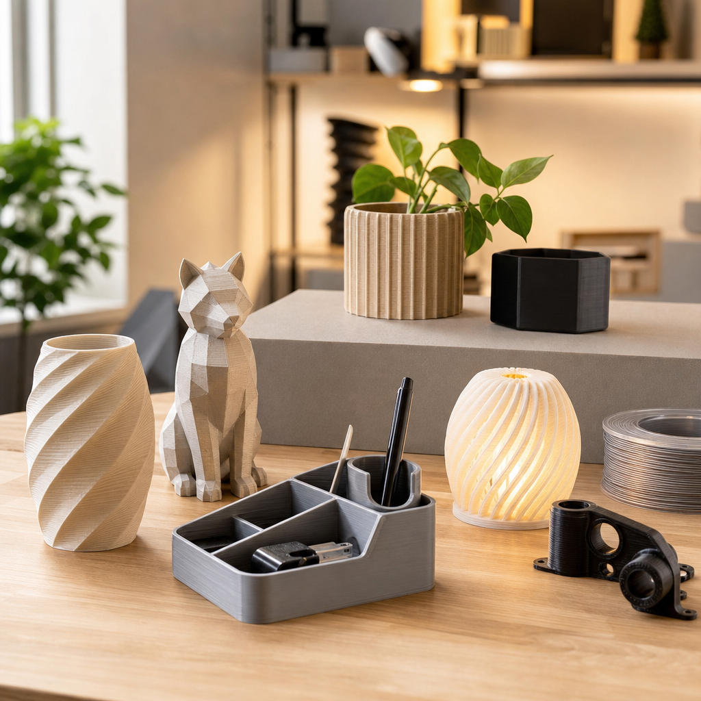 3D-Druck Materialien: So wählen wir PLA oder PETG passend zum Einsatzbereich