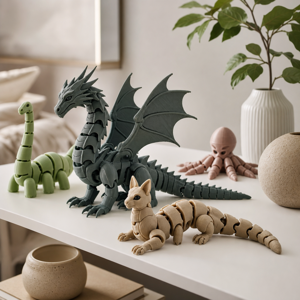 Bewegliche 3D-Druckfiguren kaufen: Gelenke, Material und Alltagstauglichkeit richtig einschätzen