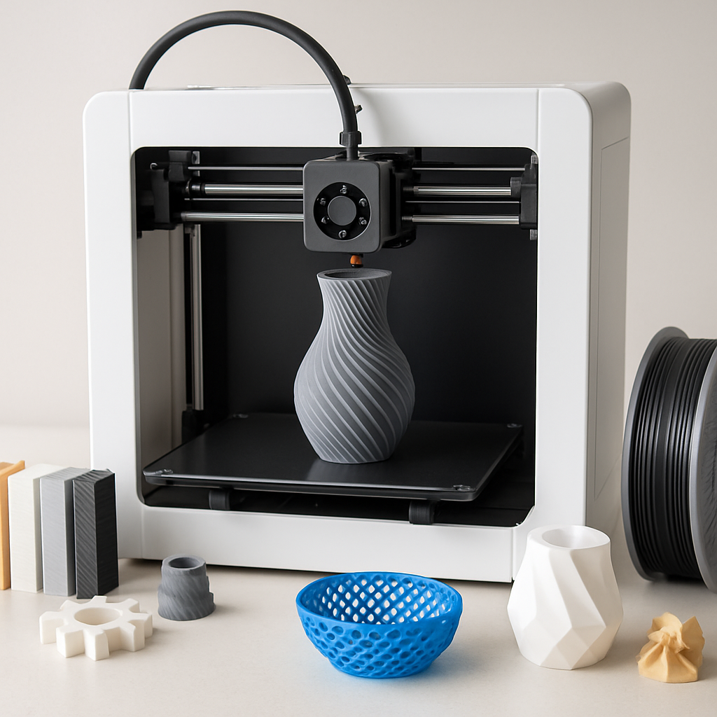 3D-Druck Ratgeber mit Beispielen für 3D-gedruckte Lampen, Dekoration, Wandkunst und Zubehör aus dem Shop